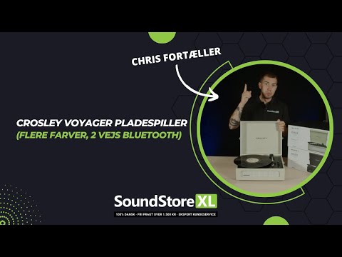 Crosley Voyager Turntable Bi-directional Bluetooth (Sage)
