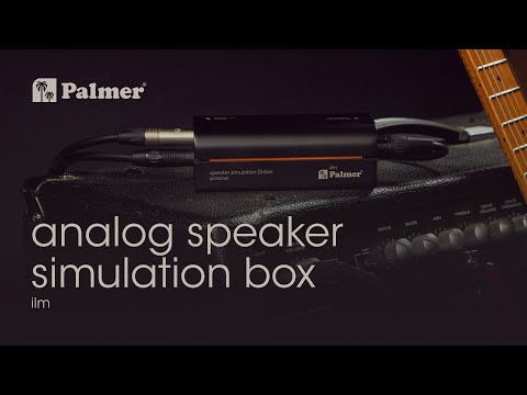 Palmer RIVER ilm - Passive speaker simulation DI box
