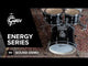 Gretsch Energy Studio Black Complete Drum Kit