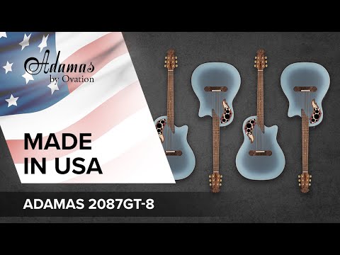 Adamas E-Acoustic Guitars 2087GT Deep Contour Cutaway - Reverse Blue Burst (2087GT-8-G)