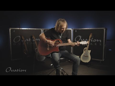 Adamas E-Acoustic Guitars 2087GT Deep Contour Cutaway - Reverse Red Burst (2087GT-2-G)