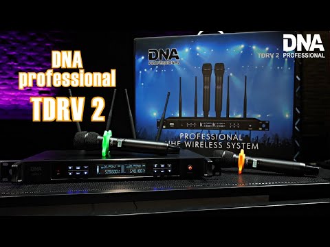 DNA TDRV 2 Wireless Microphone 2x Transmitter Dora