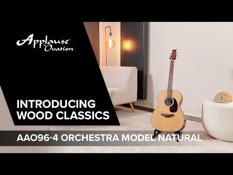 Applause Acoustic Guitars Wood Classics AAO96-4 Orchestra Model Natural - Natural (AAO96-4)