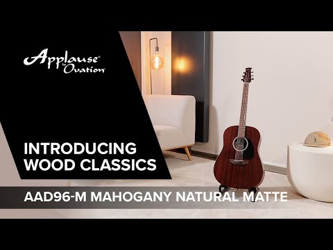 Applause Acoustic Guitars Wood Classics AAD96-M Mahogany Natural Matte - Mahogany Natural (AAD96-M)
