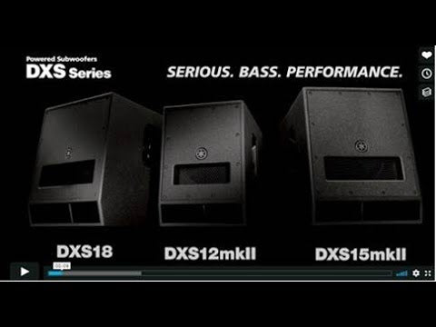 Yamaha DXS15 MKII aktiv Subwoofer