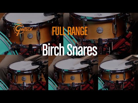 Gretsch Snare Drum Full Range Birch - 13x6" (S1-0613-BSC)