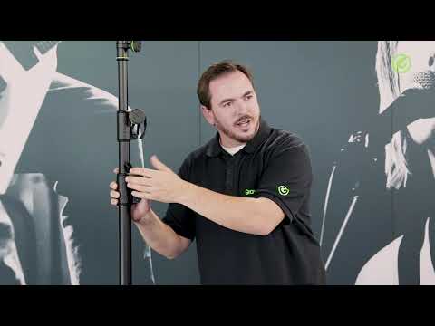 Gravity Light Stand w. T-Bar (50kg, 3.25m)