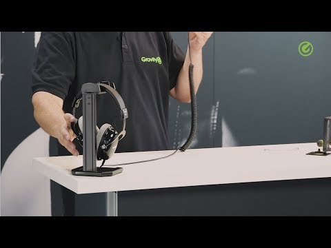 headphones table mount