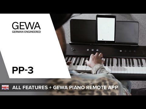 GEWA Portable Piano PP-3 - PP-3 Stand