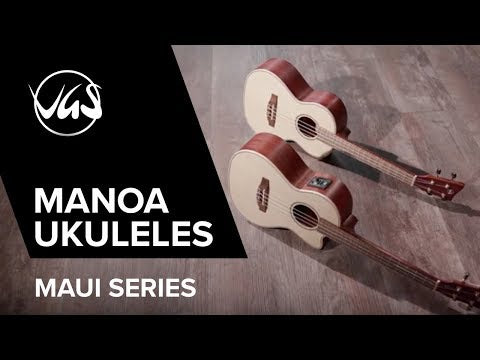 GEWA Soprano ukulele Manoa M-SO - Soprano (Sapelli matt)