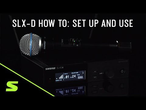 Shure SLXD24DE/SM58-J53 - 562-606Mhz