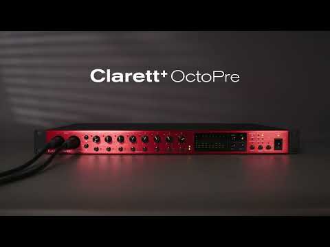 Focusrite Clarett+ Octopre Microphone Preamp