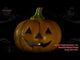 Halloween pumpkin with LED 12cm