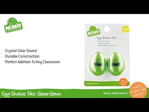 Nino shaved eggs, 2 pcs. green