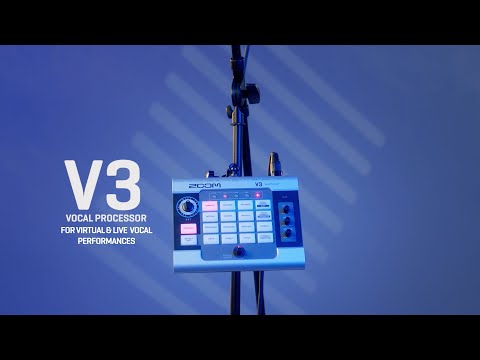 Zoom V3 Vocal Multi Effects Processor