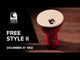 Toca Doumbek Freestyle 2 - Red (TF2DK-R)
