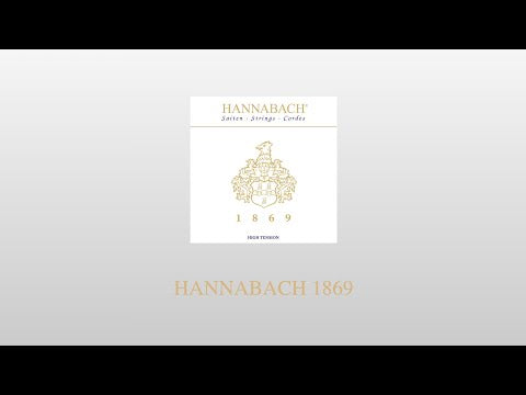 Hannabach strings for classical guitar Series 1869 Carbon/Gold MHT - Set MHT (1869MHT)
