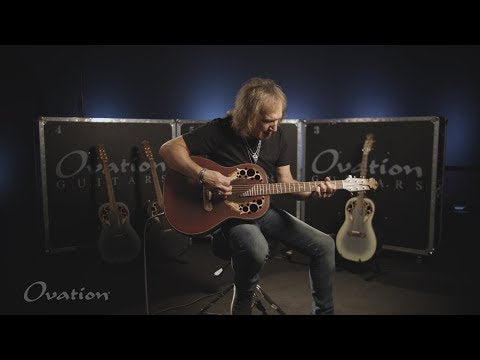 Adamas E-Acoustic Guitars 1687GT Deep Non-Cutaway - Reverse Red Burst (1687GT-2-G)