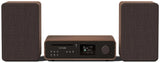 Pure Classic Stereo Hi-Fi System – DAB+, CD, Bluetooth, 100W, Walnut