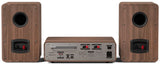 Pure Classic Stereo Hi-Fi System – DAB+, CD, Bluetooth, 100W, Walnut