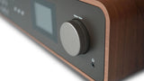 Pure Classic Stereo Hi-Fi System – DAB+, CD, Bluetooth, 100W, Walnut