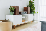 Pure Classic Stereo Hi-Fi System – DAB+, CD, Bluetooth, 100W, Walnut