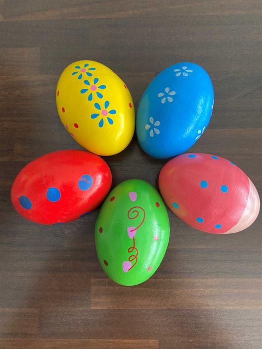 Rhythm eggs - Egg shaker - pack of 5 pcs