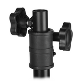 Light stand with boom 120-265 cm (10 kg)