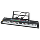 SUPRIMO 6109L Keyboard med Lysende Tangenter, Mikrofon og Nodestativ