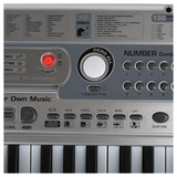SUPRIMO 824 USB Keyboard med Mikrofon, MP3-afspiller og Nodestativ