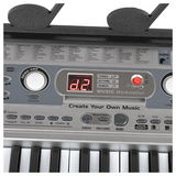 SUPRIMO 824 USB Keyboard med Mikrofon, MP3-afspiller og Nodestativ