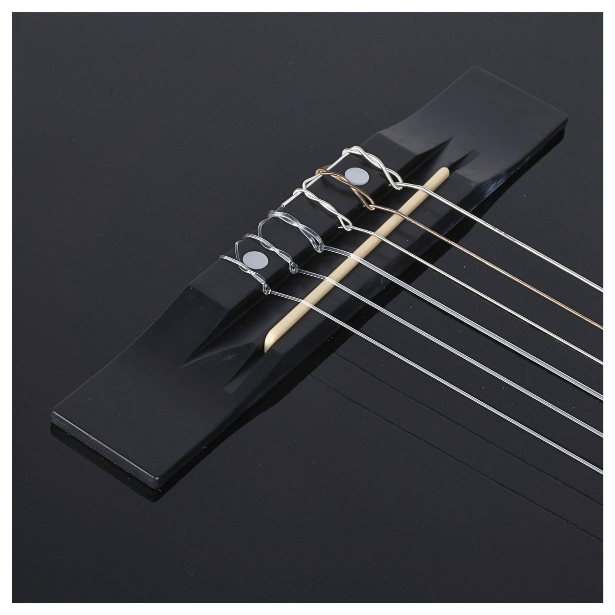 SUPRIMO CGS1 BK 4/4 classical guitar black for learning