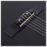 SUPRIMO CGS1 BK 4/4 classical guitar black for learning