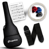 SUPRIMO CGS2 BK 4/4 classical guitar black for learning