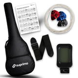 SUPRIMO CGS3 BK 4/4 classical guitar black for learning