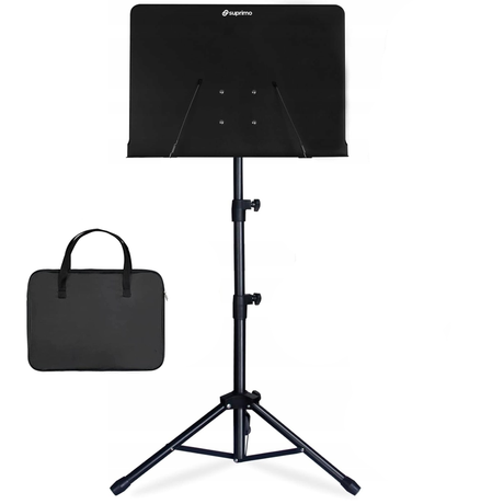 Music stand with bag