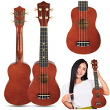 SUPRIMO UK21 DW soprano ukulele 21" dark wood