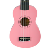 SUPRIMO UK21 PK soprano ukulele 21" pink wood