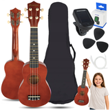 SUPRIMO UK21 SET DW soprano ukulele 21" dark