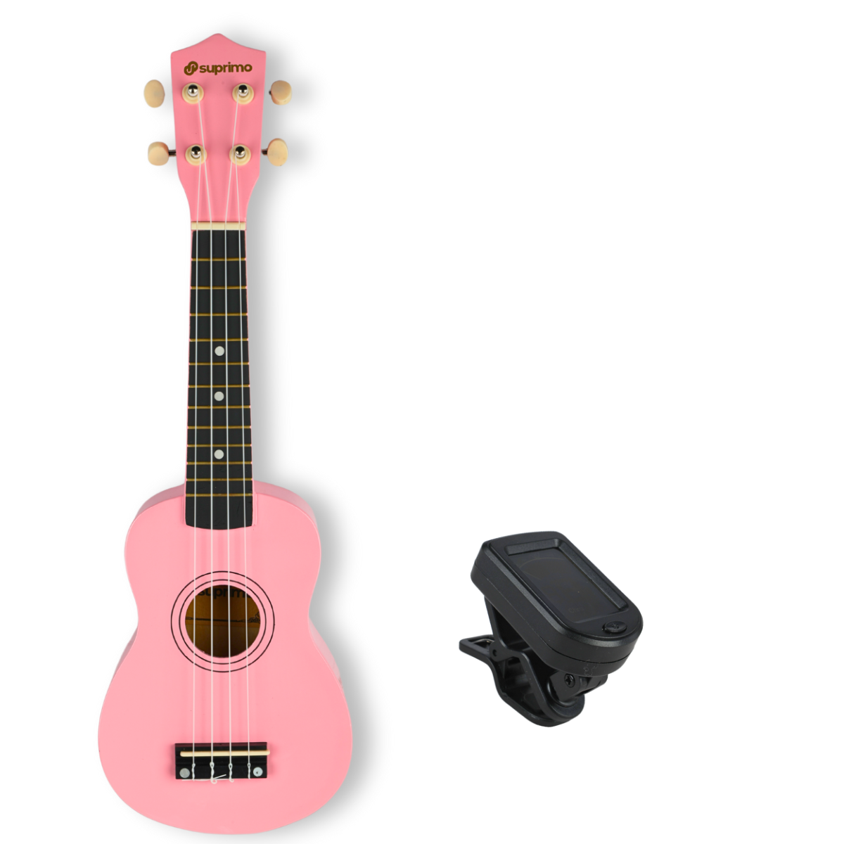 SUPRIMO UK21 SET PK soprano ukulele 21" pink