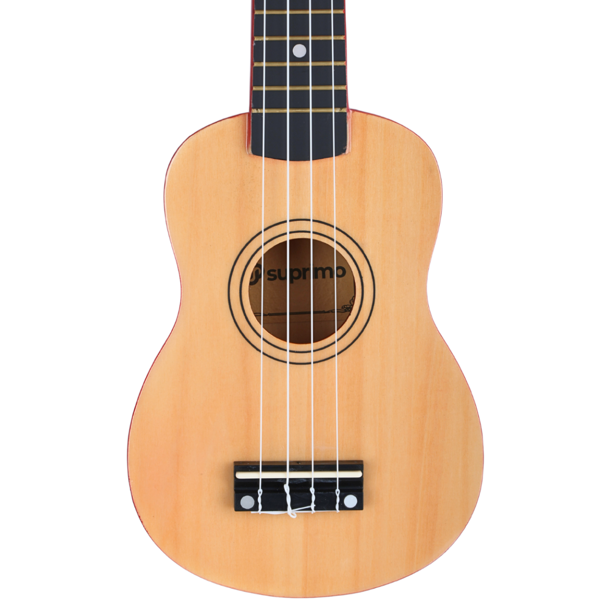 Ukulelesæt med Etui, Tuner og Tilbehør, Naturtræ