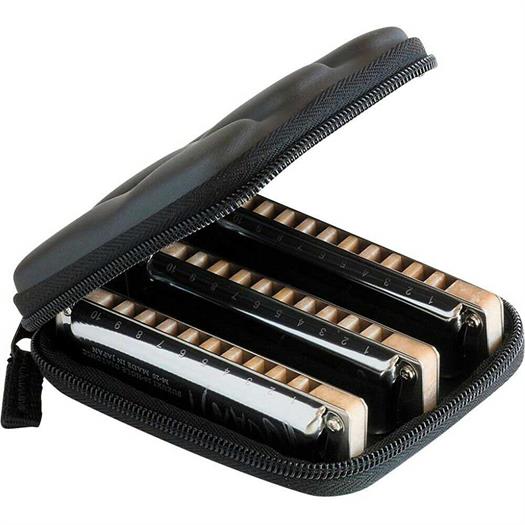 Suzuki Manji M-20 standard harmonica - 3 pcs. set - C, G, A