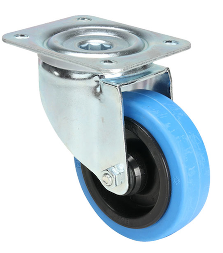 Swivel castor without brake 100mm