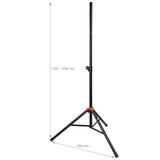 DELUXE Speaker Stand 120-190 cm (60 kg)