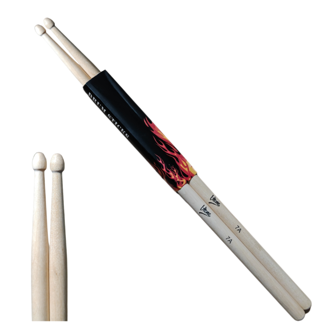 V-Tone DS-7A drumsticks in maple – natural, lightweight (2 pcs)