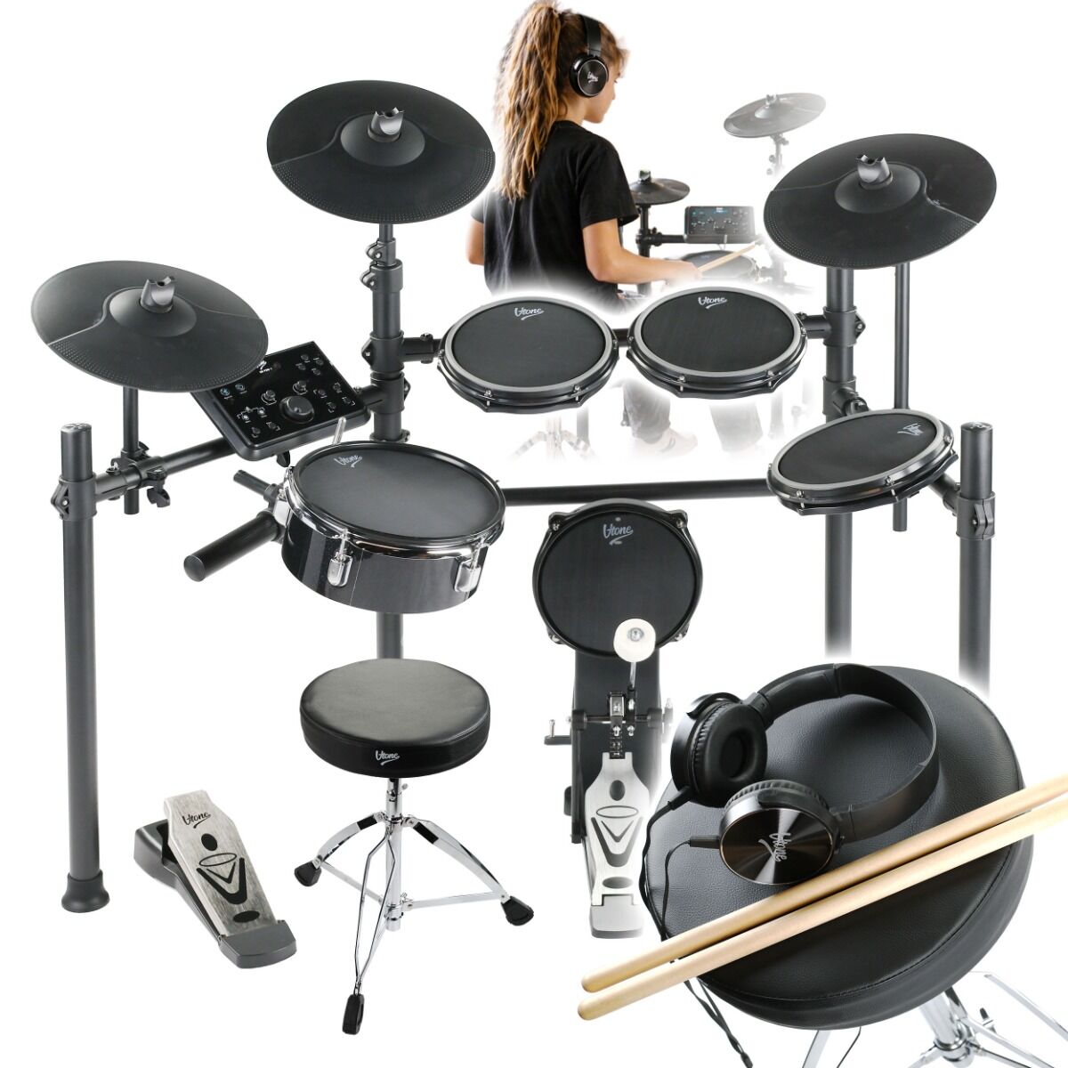 Grooveland ED200 Pro Electric Drum Kit