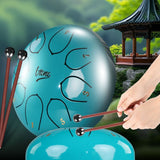 Tongue Drum 6" (8 Tones C Scale)