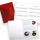 Tongue Drum 8" Black incl. Accessories (11 Tones)