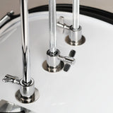 V-TONE VD Junior WH Children's Drum Set – White Acoustic Drum Set for Kids