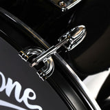 V-TONE VD KIT PRO Acoustic Drum Kit – Black incl. Drumsticks & Drum Throne